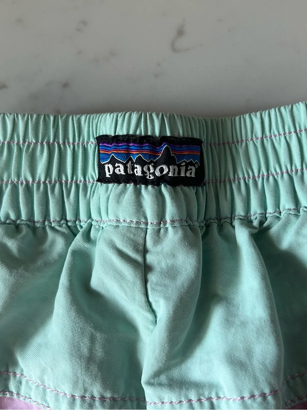 Patagonia Baby Boardshorts Colorblock 6-12 Mos